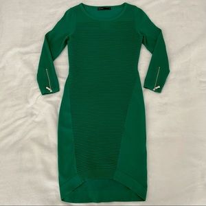 Karen Millen Green Midi Drese Size 2